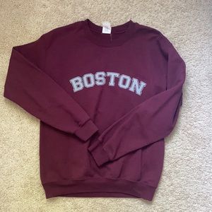 Boston crewneck